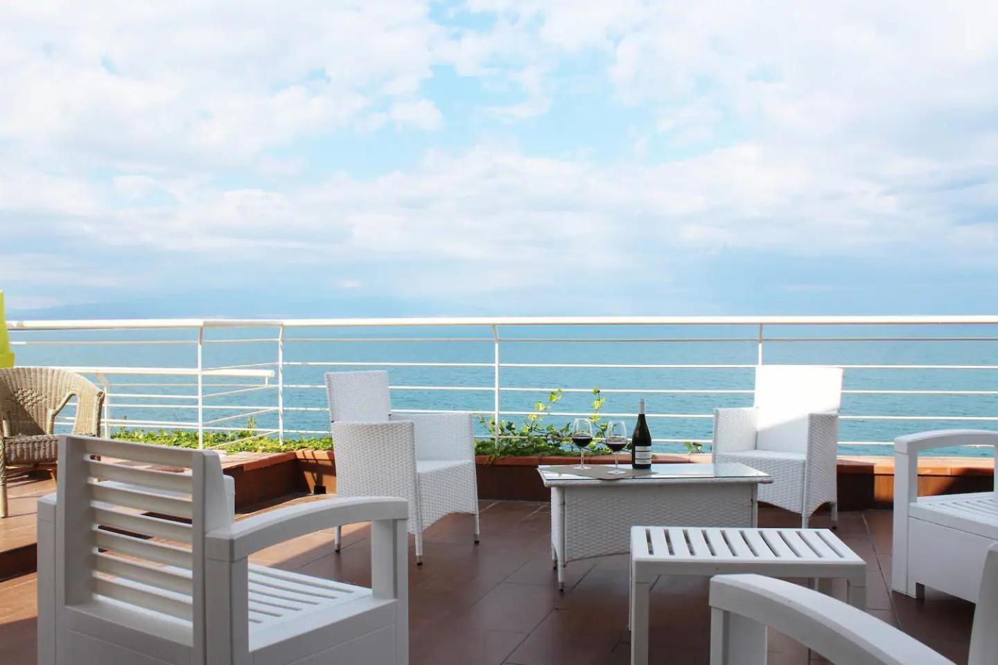 Terrazza Sul Mare Villa Agnone Bagni Exterior photo