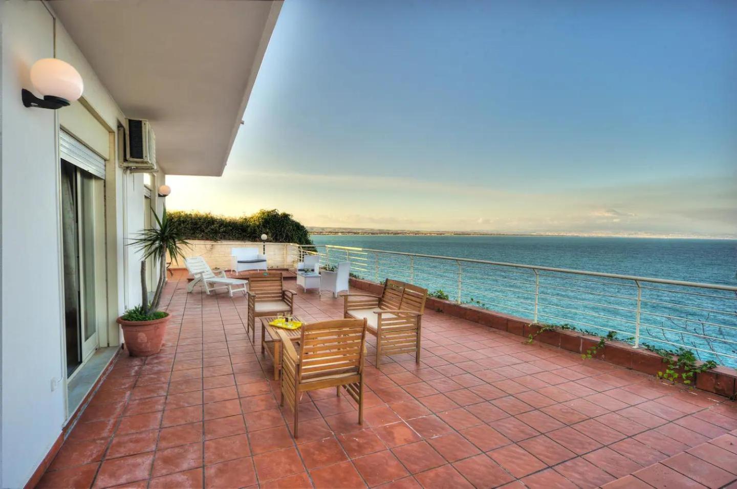 Terrazza Sul Mare Villa Agnone Bagni Exterior photo
