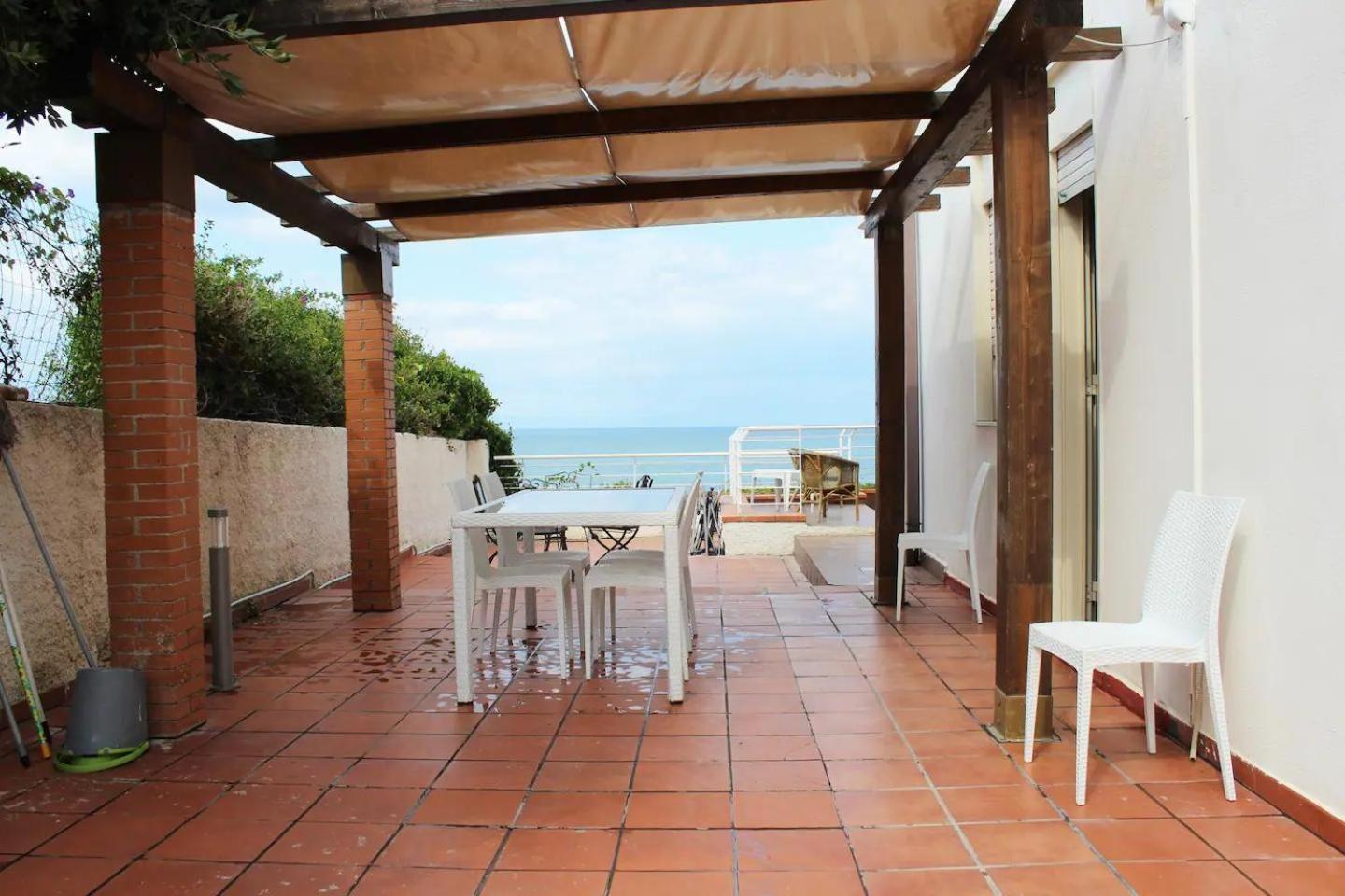 Terrazza Sul Mare Villa Agnone Bagni Exterior photo